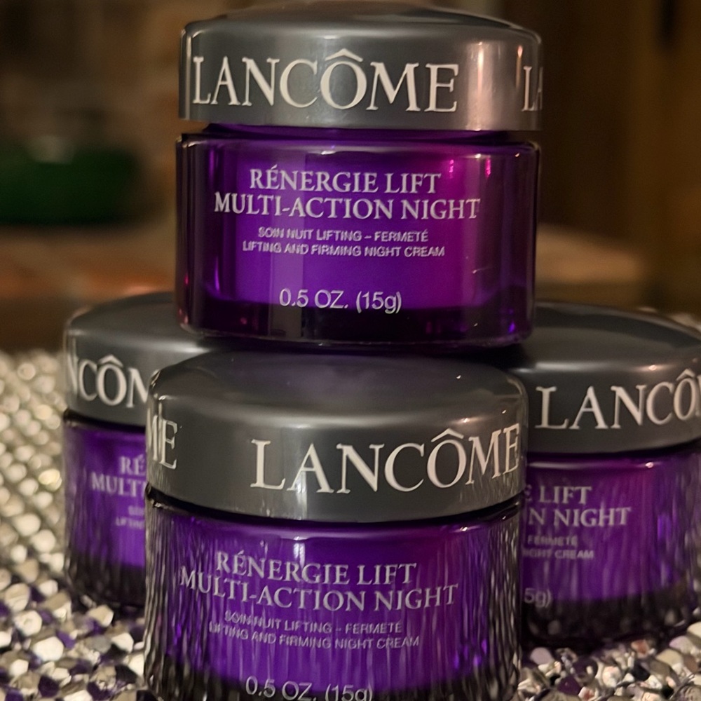 Lancome Renergie Lift Multi-Action Night Cream -lot of 4 great deal